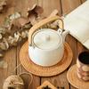 Hand Woven Hot Insulation Placemats Table Padding Kitchen Decoration Accessories Cup Mat Round Natural Rattan Hot Pad
