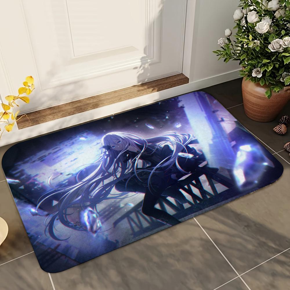 1pc Project S-Sekai Bathroom Absorbent Mats Anti-Slip Mats Home Decor Supplies Carpets Home Kitchen Floor Mats