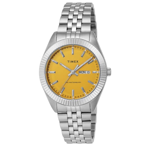

TIMEX Men s Waterbury Legacy Watch TW2V18000 Silver
