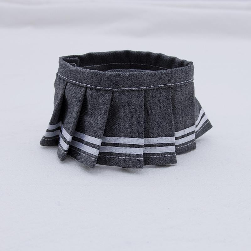 Zestaw ubranek dla lalek Labubu dla lalek V1/V2 Makaronowa plisowana spódniczka JK z aparatem i butami