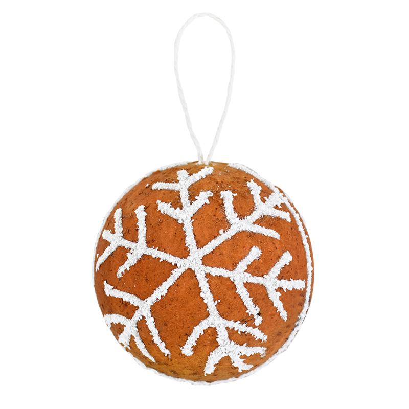 Christmas Tree Ornaments Simulated Cookies Snowflake Ball Gingerbread Man Donuts Modelling Christmas Tree Pendants Noel Supplies 7