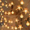 OEING Outdoor Starry LED Fairy String Lights