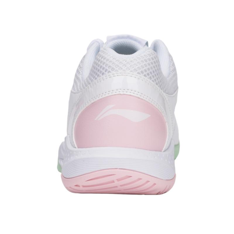 Li Ning Badminton Collection Floral Dance Collection Light Primrose Cushioning Abrasion Resistant Low Top AYTW029-1