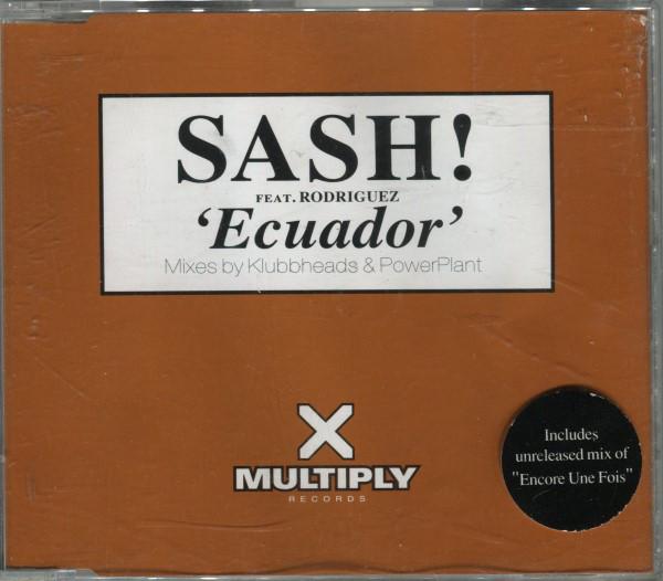 

CD SASH!, РОДРІГЕС - Еквадор CXMULTY23 Multiply Record 1997 Великобританія Танцювальна та Електронна Музика Вживаний