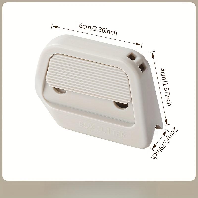 Magnetic Portable Unboxing Knife, Ceramic Blade, Express Unboxing Knife, Unboxing Artifact Blade, Automatic Rebound Unboxing Knife