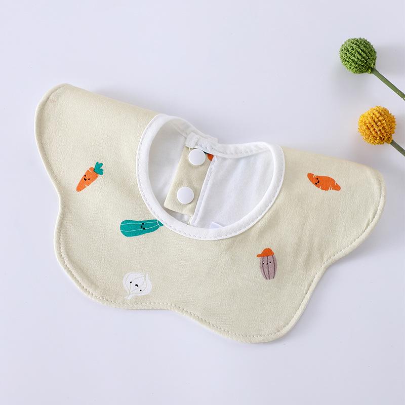 Class A Pure Cotton Waterproof Baby Bibs for Newborns and Toddlers: Boys & Girls Spit-Up Scarf