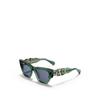 Valentino Garavani Sette Grey Cat Eye LaDies Sunglasses Vls 166 D 52