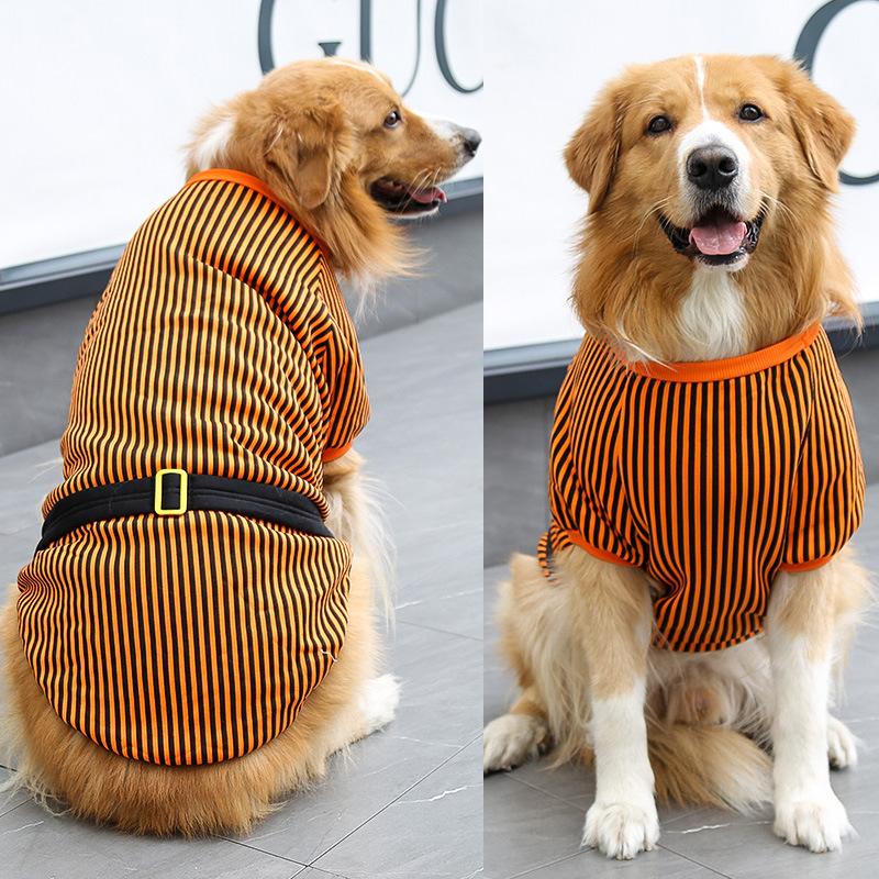 

Осень и зима новинка средние и крупные собаки Золотистый ретривер Сацума Бордер-колли Товары для питомцев Собака Кошка Одежда Одежда для собак Кошка 3XL bust 59 back length 40cm