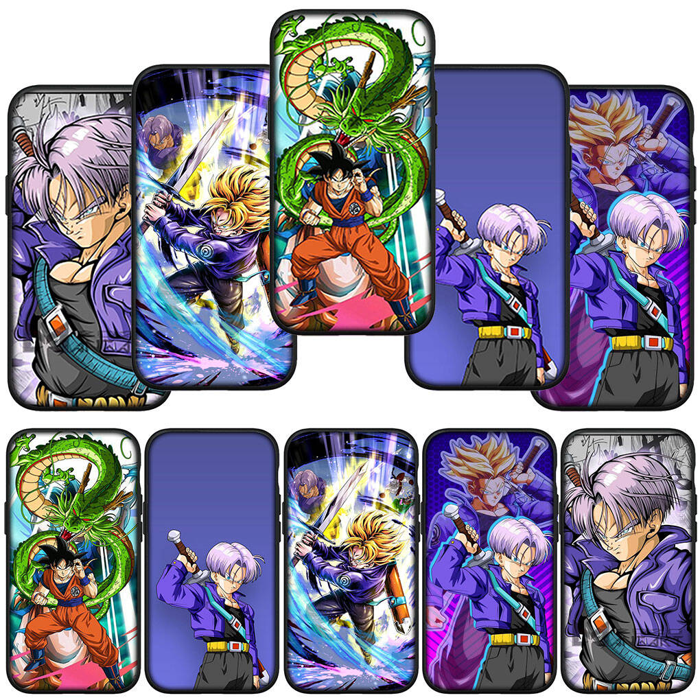 Funda para Samsung Galaxy S25 S23 S24 Ultra FE Plus A05 A06 A15 A16 A36 A37 A35 A54 A55 A56 A57 A25 A26 A53 A17 Trunks Dragon Gokus Funda Torankusu Ball