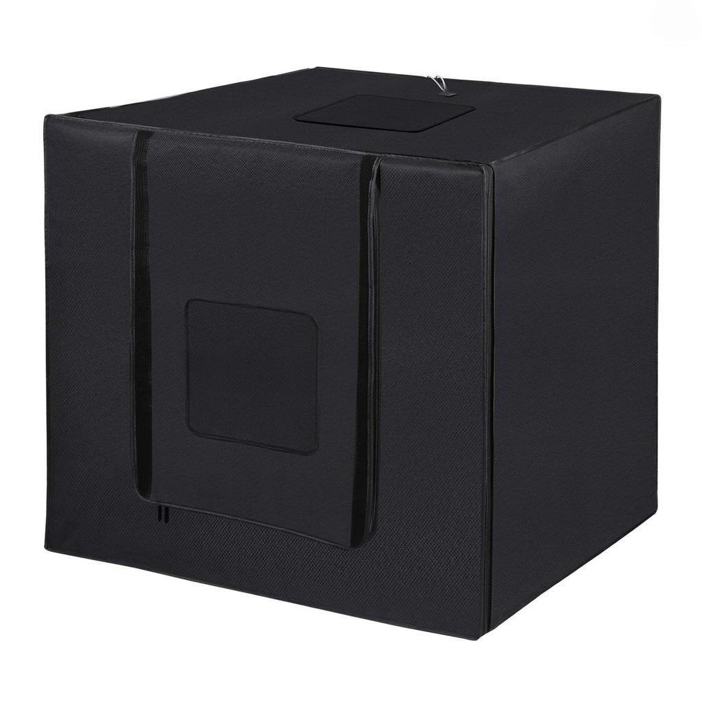 80*80*80cm Large Folding LED Light Tent Desktop Photo Studio Light Box 80W Studio Product Shooting Dimmable Softbox