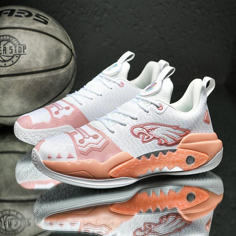 2025 Men New Casual High-Quality Glow-In-The-Dark Basketball Shoes with Rubber Outsoleevafriction  Style Sports Shoes Breathable
