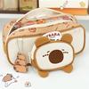 Large Capacity Pen Bags Cartoon Pencil Pouch Kawaii Capibara Pencil Case  School Supplies