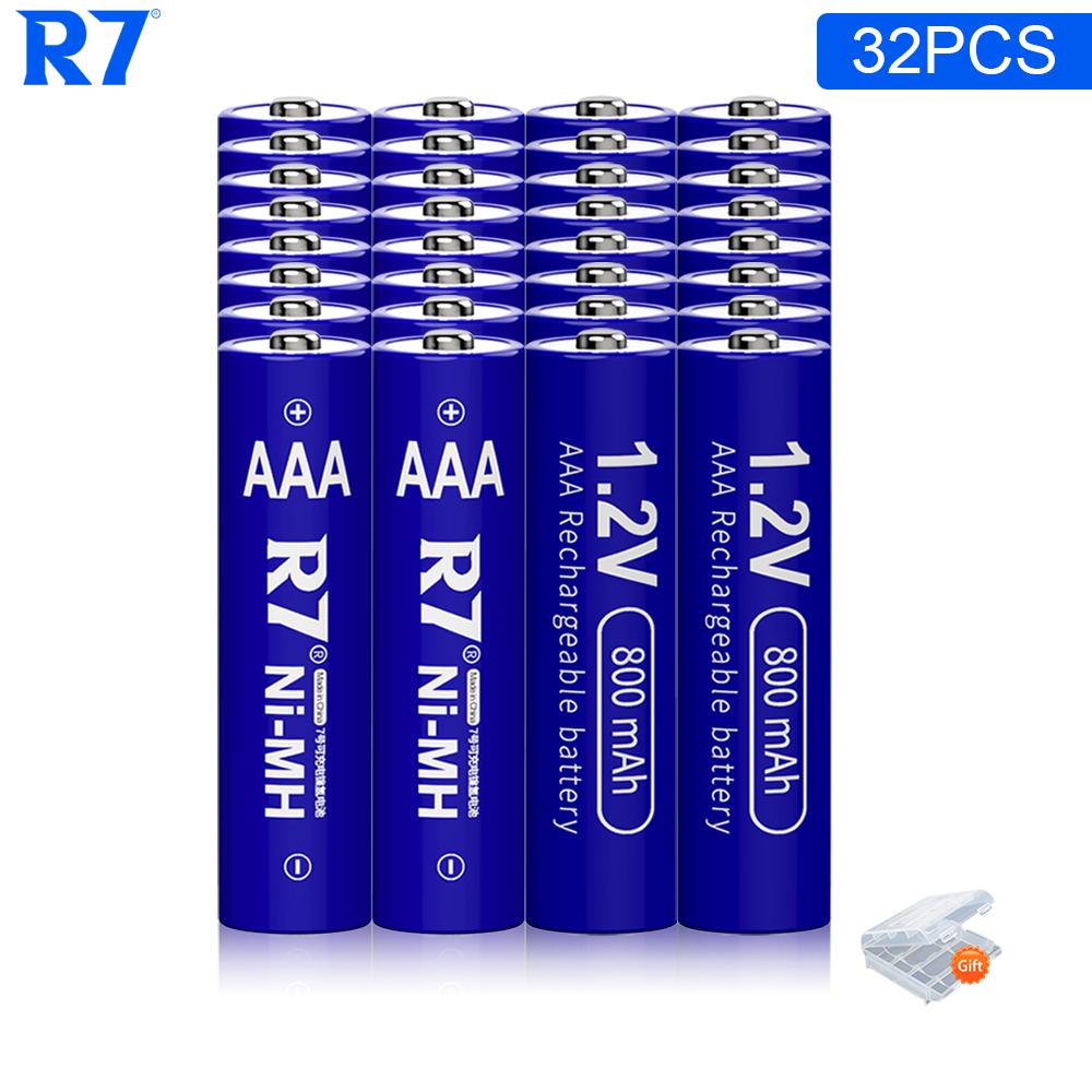 AAA 800mAh NI-MH 1.2V Rechargeable Battery AAA Battery 3A Rechargeable Battery NI-MH Battery for Camera,toys