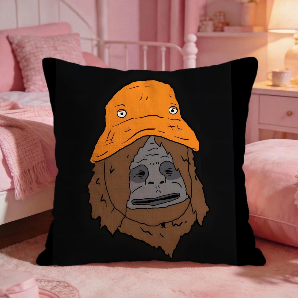 SSassy The SasquatchS Funny Cushion Cover Premium Comfort Reversible Pillow Cove Two In One Design For Any Room Car Interior