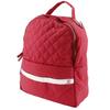 CHANEL COCO Mark Backpack Daypack Matelasse Red Nylon Women Used