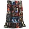 Supernatural Movie Blankets Sam Dean Castiel Fuzzy Throw Blanket Bedding Couch Decoration Soft Warm Bedspreads