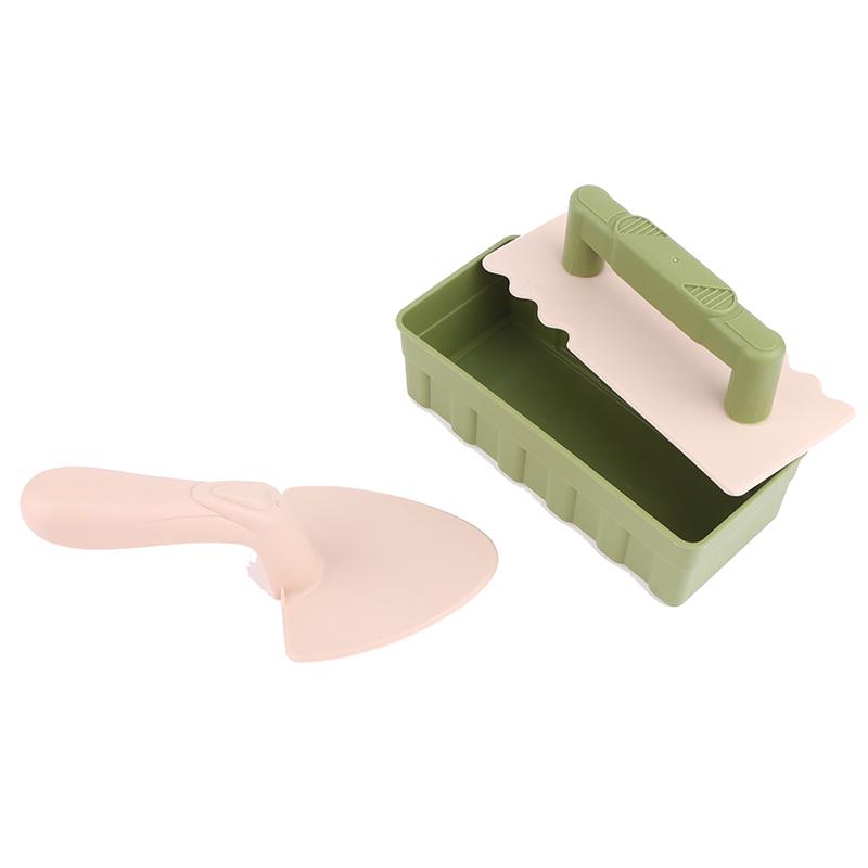 3Pcs/Set Beach Toys Kit Snow Toy Sand Fun Brick Maker Sand Castle Mold Toys Summer Winter Outdoor Beach Snow Build Toy Kid Gifts