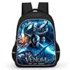 Venom 3 After A Dance Peripheral Anime Printed Backpack Student School Bag