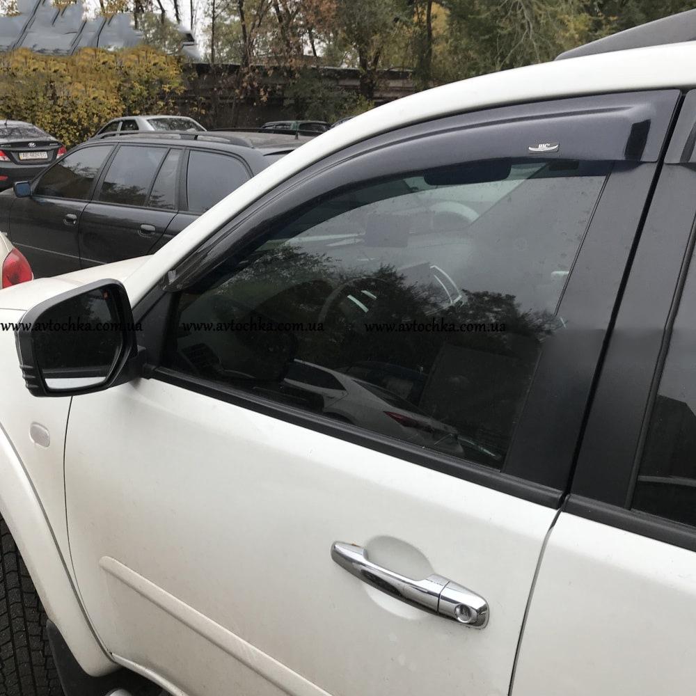 Ветровики (4 шт, HIC) для Nissan X-trail T31 2007-2014 гг