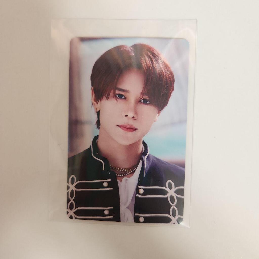 [USED] INI Kyosuke Fujimaki LAPOSTA 2025 GALLER venue bonus trading card