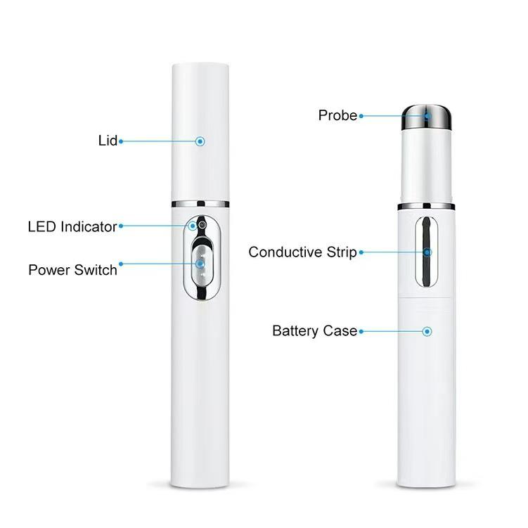 Blue Light Acne and Mole Removal Laser Pen - Non-Invasive Beauty Device for Spot Care
