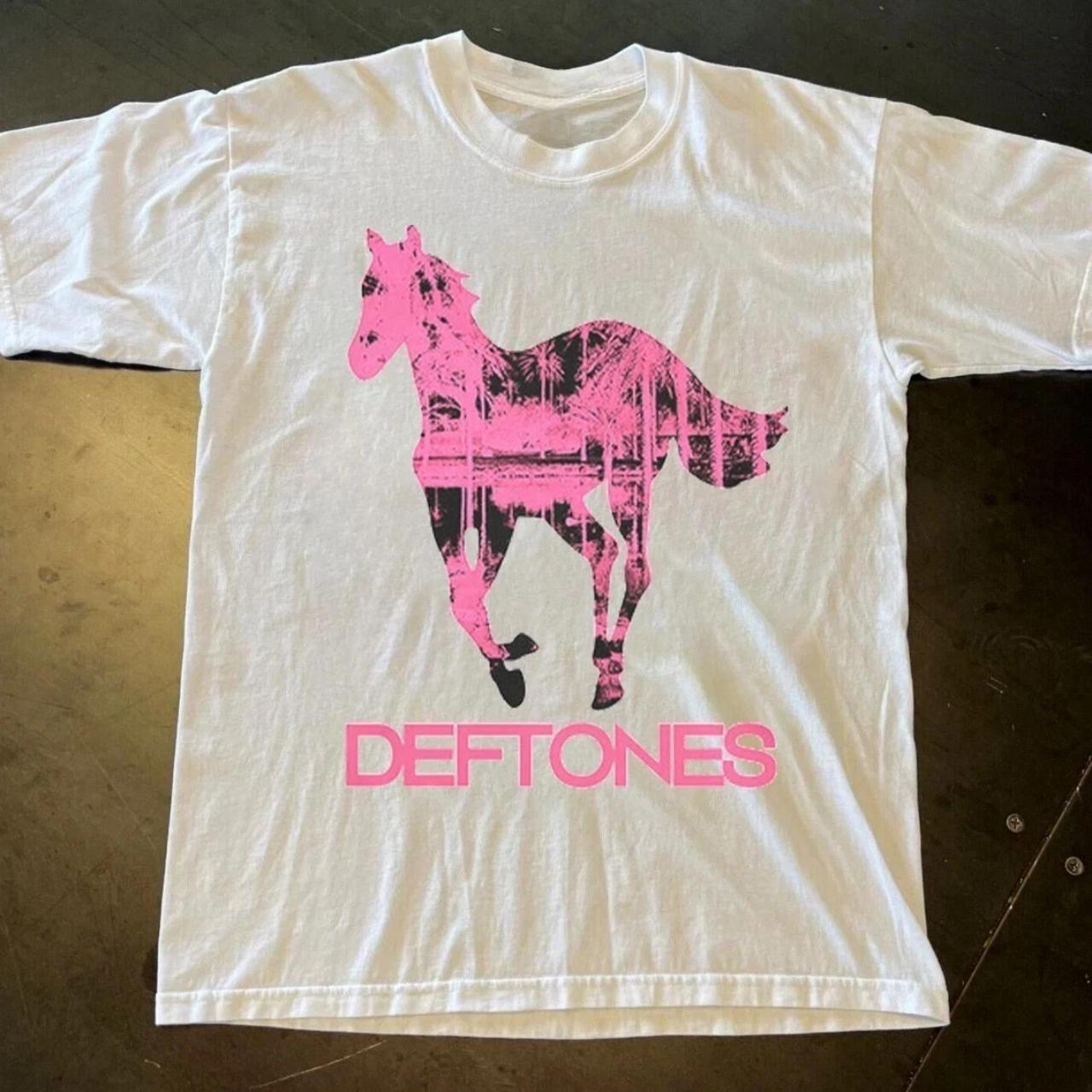 Deftones Pink Horse T-shirt All Size S-4XL Fan Gift XXXL