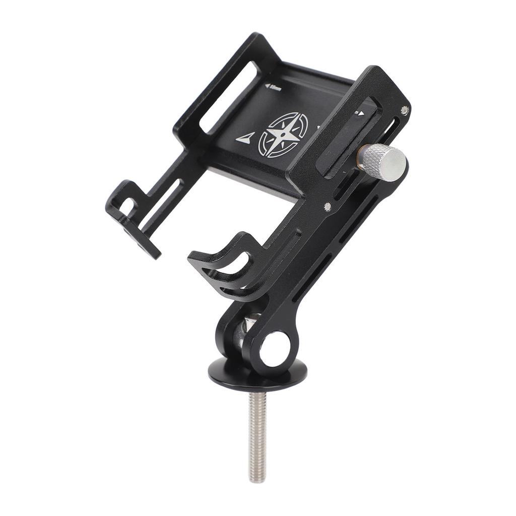 Soporte para Teléfono de Manillar de Bicicleta Aleación de Aluminio Giratorio Universal para Bicicleta Ciclismo Soporte para Teléfono para Teléfonos Móviles de 55 a 100 mm