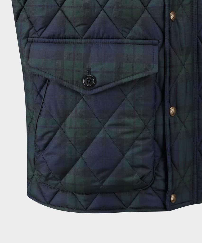 Brooks Brothers Quilted Vest (Multi) (Bbvpmbf401)