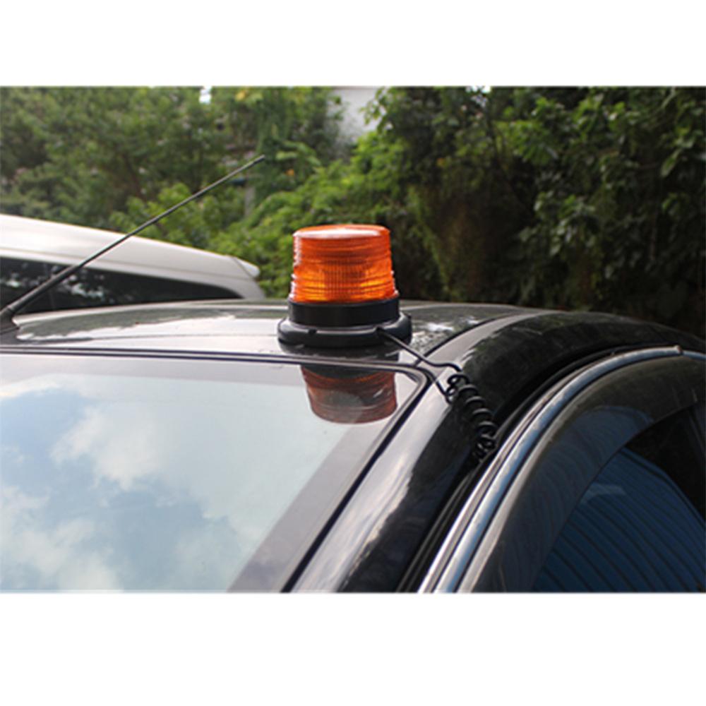 Magnetic LED Car Roof Emergency Strobe Light Amber Flashing Lamp Universal 12V
