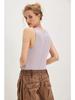 2026 Damen Sommer Ärmelloses V-Ausschnitt Einfarbiges Slim Fit Top