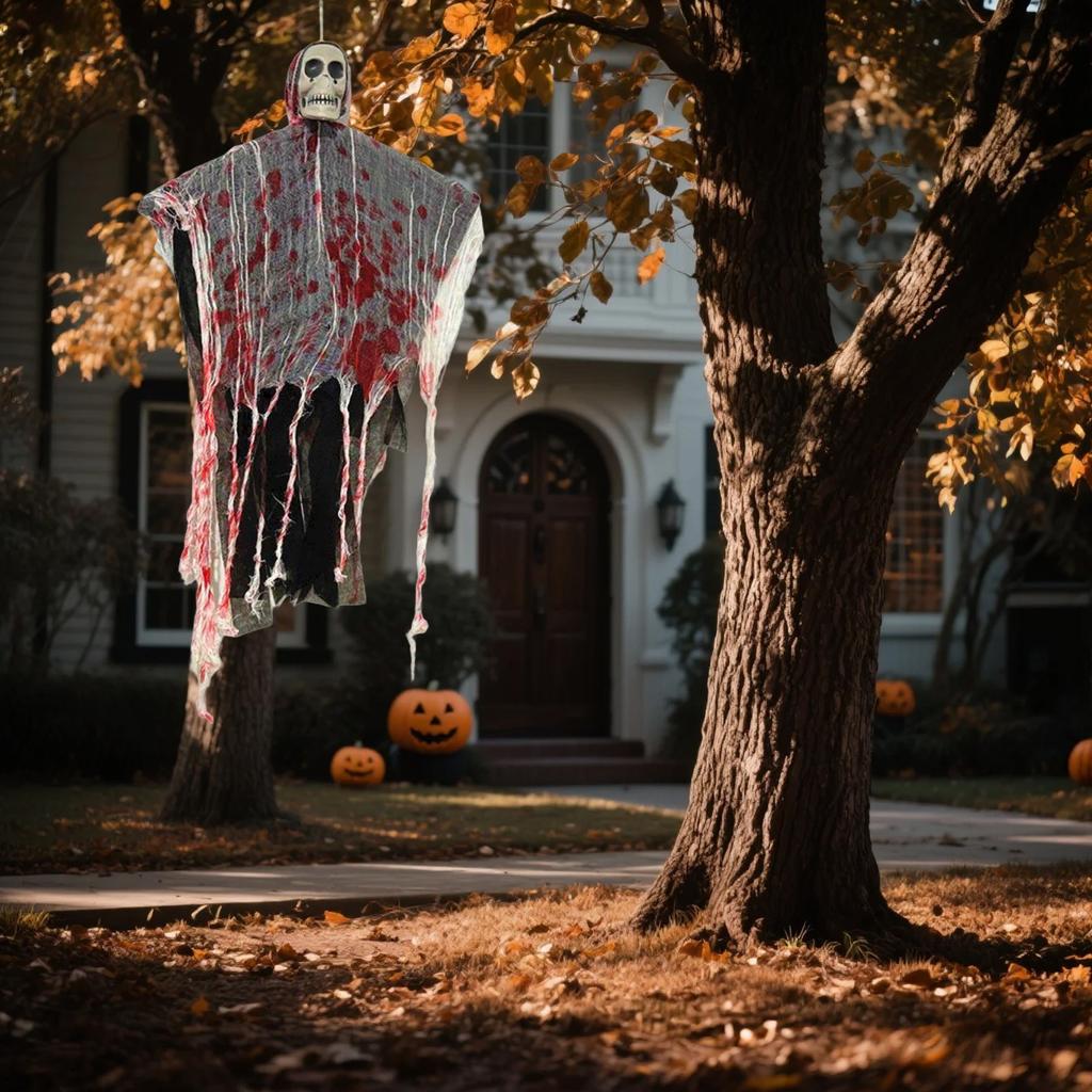 Halloween Horror Ghosts Create A Strong Festive Atmosphere