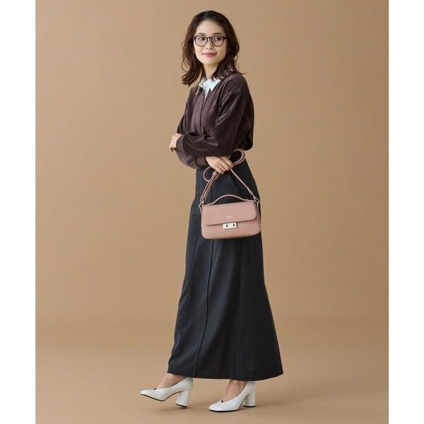 Lacoste Official Leather Shoulder Bag NF5099PHN8100 Champs-Élysées