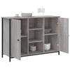 Sideboard Gray Sonoma 100x35x70 Cm Particleboard