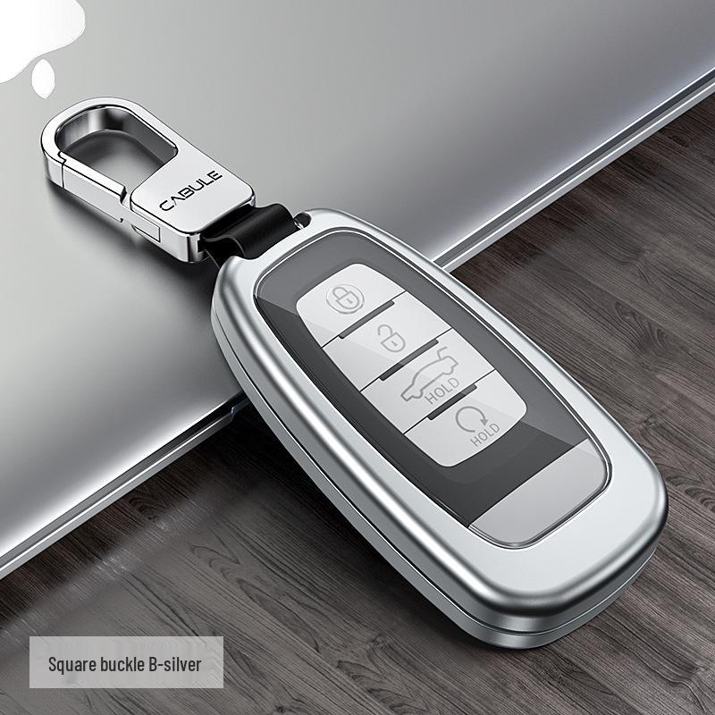 Aluminum Alloy Key Shell Cover for Hongqi H5