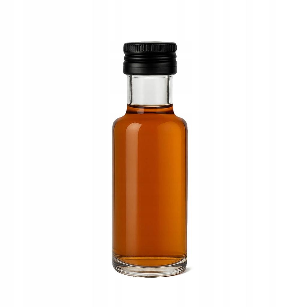 50x DORICA Glass Bottle 20ml for Tinctures Samples Alcohol Liqueur Wine Oil