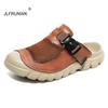 Summer Slippers Shoes Men Outdoor Lightweight Anti-slip Breathable Sandals Shoes Men Water-resistant Breathable Casual Shoes Men