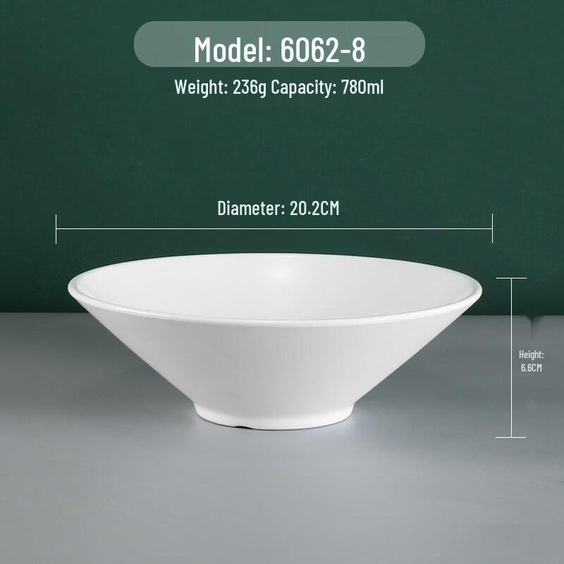 Melamine Imitation Porcelain Noodle Bowl