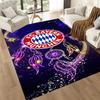 Champion Fc Bayern München Logo Square Rugs Are a Great Choice for Living Rooms, Bedrooms, Home Décor, and As Gifts.