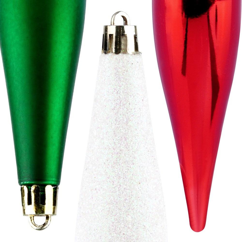 4x Bombki Choinkowe Świąteczne Nietłukące Kolorowe Zestaw Bombek Choinkę