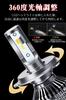 H4 LED Headlight, Hi/Lo, 3 Color Switching, Integrated Type, H4 LED Fog Lamp, DC