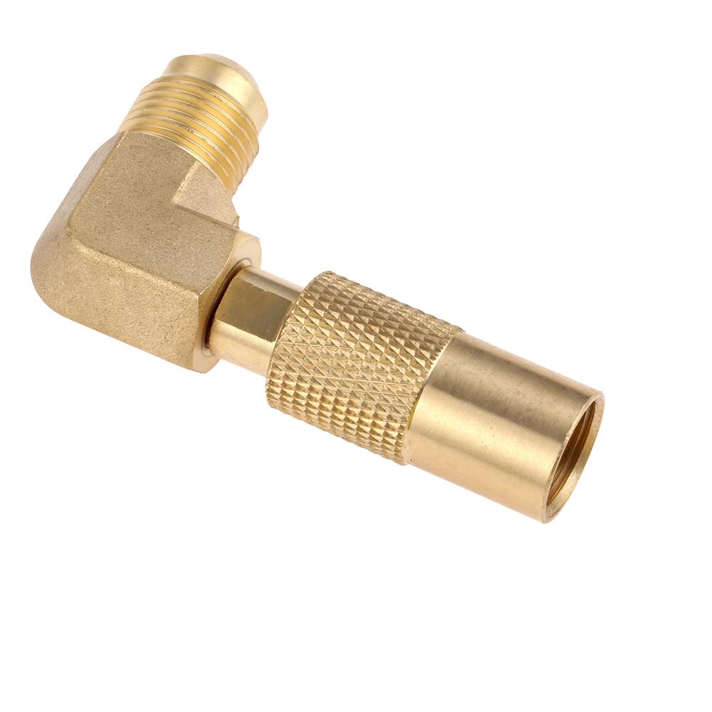 Low Pressure 3/8" Male Flare Propane Elbow Adapter For 17'' and 22''