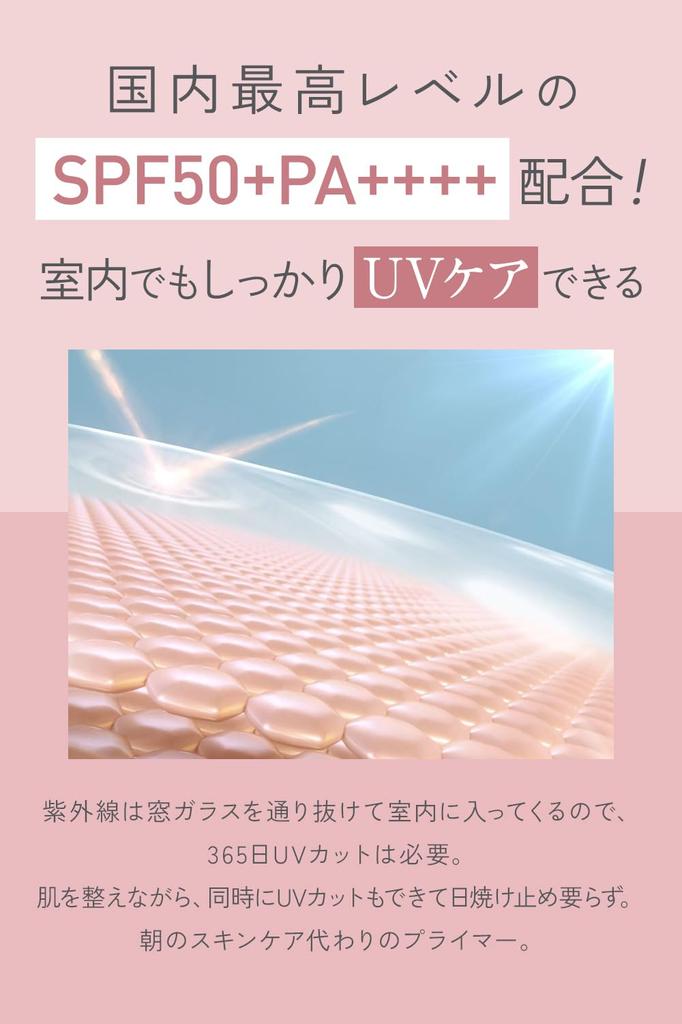 Glowing Skin the Moment You Apply Skim Report UV Primer Prevents Sebum from Breaking Base Dry UV Pore 2 Pieces [Creates Dewy, It] [makeup Base,