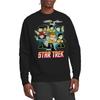 Star Trek Quogs Unisex-Collage-Sweatshirt für Erwachsene