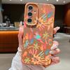 Colorful Cartoon Pattern Case For Samsung Galaxy S25 Edge S24 Ultra S23 S22 Plus S21 FE S26 Ultra Leather Texture Silicone Cover