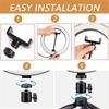10 Inch Mini Selfie Ring Light Desktop LED Lamp Video Light With Tripod For YouTuber Photo Photography Studio