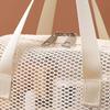 Mesh Makeup Toiletry Storage Bag Handbags Portable Travel Washing Body Shower Tools Organizer Hanging Cosmetic Organizer Pouch