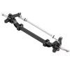 Aluminium Alloy Front, Wheel Axle For  1 14  lenkachse End Steering 1 10 rc straight RC Tractor Truck