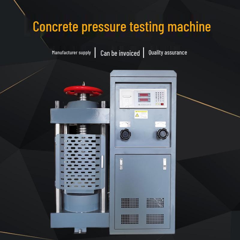 

Digital 200-Ton Concrete Cube Compression Testing Machine