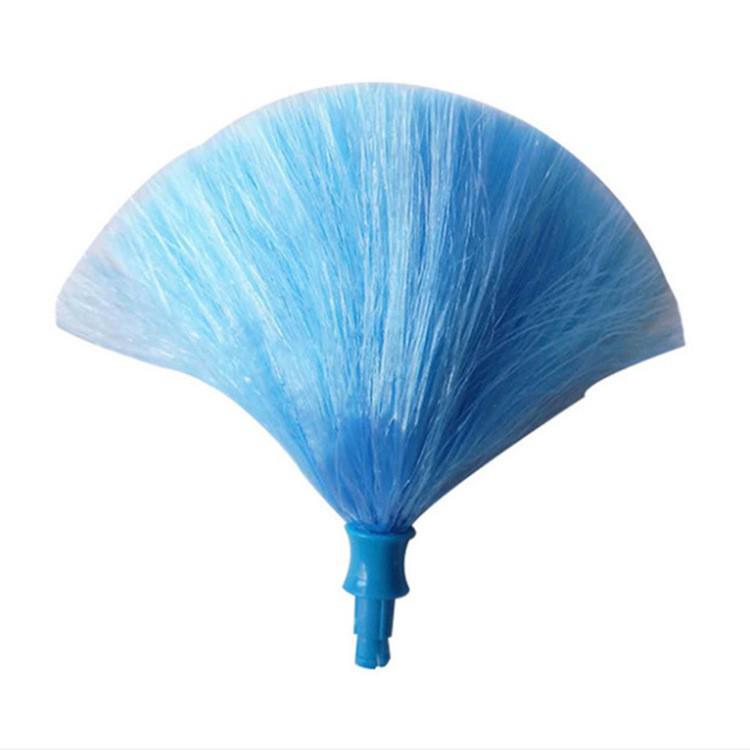Electric Spin Duster with Bendable Feather Brush, 180-Degree Rotation for Cross-Border Cleaning