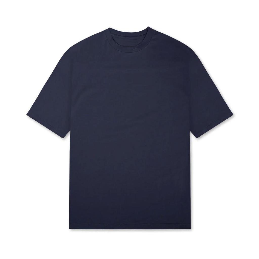 Summer American Loose Fit Cotton T-Shirt - Men’s Crew Neck Short Sleeve for Fitness Training, Plus Size Available